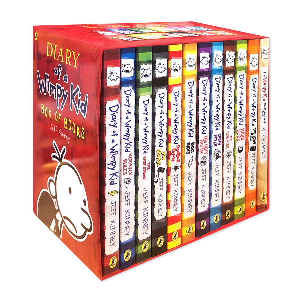 Diary of a Wimpy Kid Collection (12 paperback, 영국판)